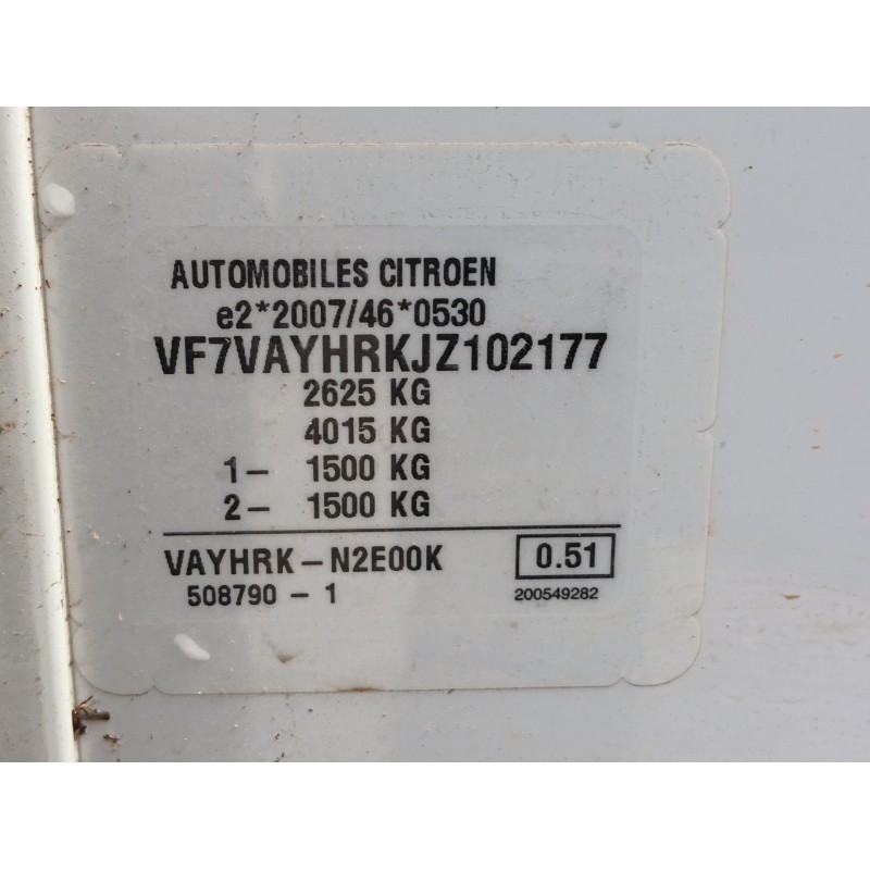 CITROEN JUMPY III Autobús (V_) 2018