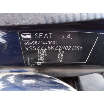 seat ibiza (6k1) del año 2001