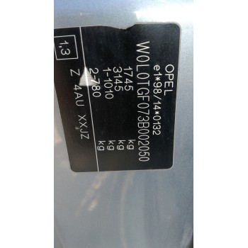 opel astra g coupé del año 2003