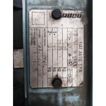 fiat punto berlina (188) del año 2001