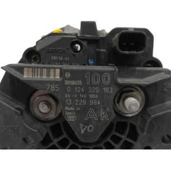 Recambio de alternador para opel astra twin top (2006 - 2012) 1.6 16v referencia OEM IAM 13229984 100A 0124325163