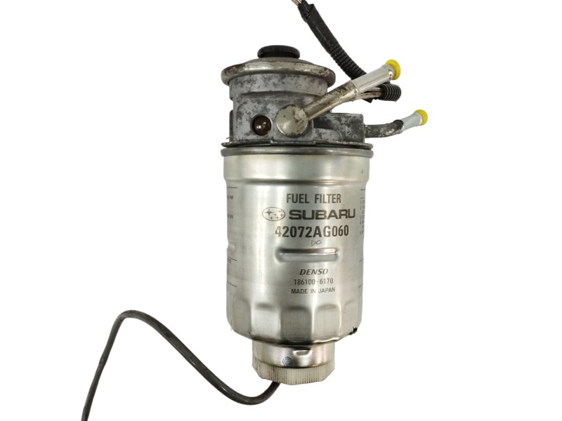 Recambio de soporte filtro gasoil para subaru forester 2.0 diesel cat referencia OEM IAM 42072AG060  