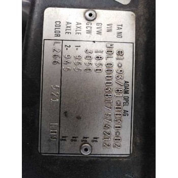 opel vectra b berlina del año 1996