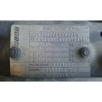 fiat croma (194) del año 2005