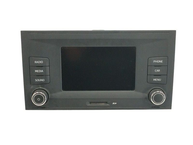 Recambio de sistema audio / radio cd para seat ibiza (6p1) style referencia OEM IAM 5F0035871B  