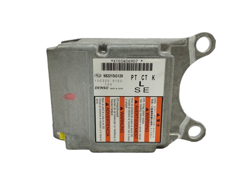 Recambio de centralita airbag para subaru forester 2.0 diesel cat referencia OEM IAM 98221SG120 Recambio de centralita airbag para subaru forester 2.0 diesel cat referencia OEM IAM 98221SG120