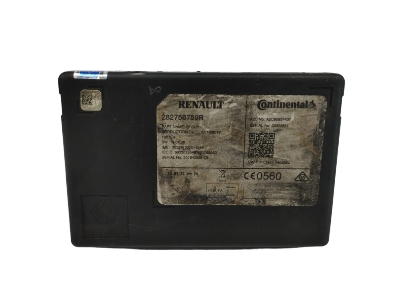 Recambio de modulo electronico para renault clio iv zen referencia OEM IAM 282756759R A2C95837407 