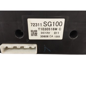 Recambio de mando climatizador para subaru forester 2.0 diesel cat referencia OEM IAM 72311SG100  