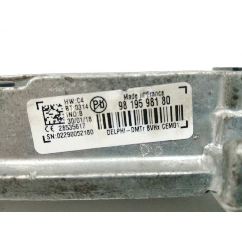 MODULO ELECTRONICO PLASTICO DAÑADO START STOP