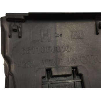 Recambio de rejilla aireadora para subaru forester 2.0 diesel cat referencia OEM IAM 66110FJ010 CENTRAL IZQUIERDA 
