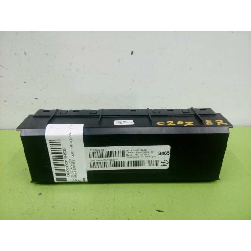Recambio de modulo electronico para opel astra j sports tourer excellence referencia OEM IAM 13583465 90151663 