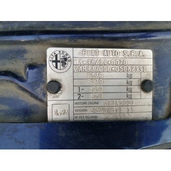 alfa romeo 147 (190) del año 2002