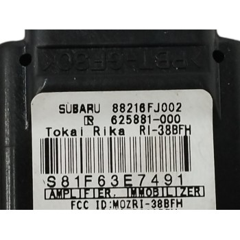 Recambio de antirrobo para subaru forester 2.0 diesel cat referencia OEM IAM 88216FJ002  