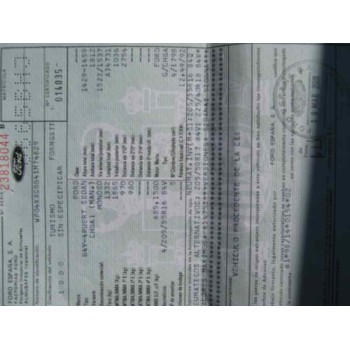 ford mondeo berlina (ge) del año 2000