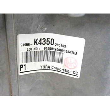 Recambio de modulo electronico para kia niro e-niro drive referencia OEM IAM 91958K4350 CONJUNTO CAJA EMPALMES OBSERVAR FOTO