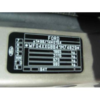 ford mondeo berlina (ge) del año 2000