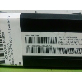 Recambio de modulo electronico para opel astra j sports tourer excellence referencia OEM IAM 13583465 90151663 