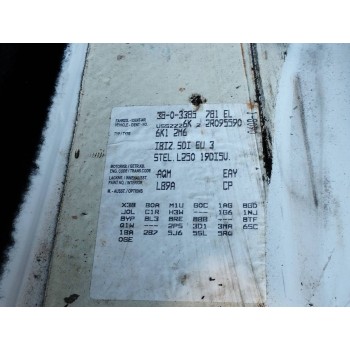 Recambio de carroceria corte para seat ibiza (6k1) 1.9 sdi referencia OEM IAM   