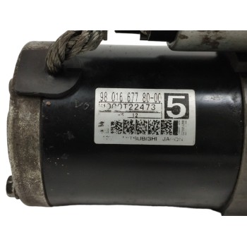Recambio de motor arranque para citroën c4 picasso 1.6 blue-hdi fap referencia OEM IAM 9801667780 M000T22473 