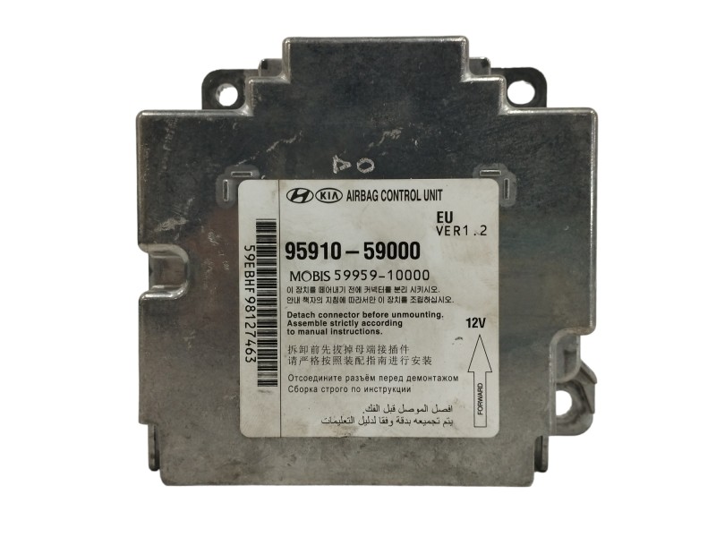 Recambio de centralita airbag para hyundai h350 kasten 2.5 crdi cat referencia OEM IAM 9591059000 Recambio de centralita airbag para hyundai h350 kasten 2.5 crdi cat referencia OEM IAM 9591059000