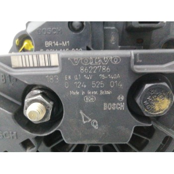 Recambio de alternador para volvo s60 berlina 2.4 cat referencia OEM IAM 8622786 0124525014 140A