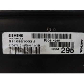 Recambio de centralita motor uce para volvo v40 familiar 2.0 t referencia OEM IAM 306142295 S110921002J 