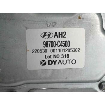 Recambio de motor limpia trasero para hyundai i10 (ac3) (2020 - ...) 1.0 mpi referencia OEM IAM 98700C4500  