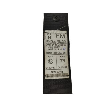 Recambio de cinturon seguridad trasero izquierdo para subaru forester 2.0 diesel cat referencia OEM IAM TKAH0ES165  