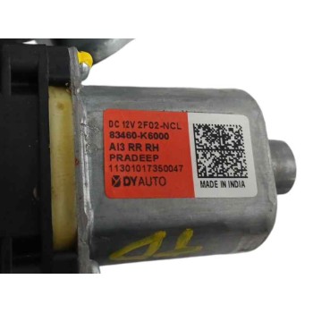 Recambio de elevalunas trasero derecho para hyundai i10 (ac3) (2020 - ...) 1.0 mpi referencia OEM IAM 83460K6000  