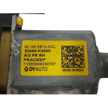 Recambio de elevalunas delantero derecho para hyundai i10 (ac3) (2020 - ...) 1.0 mpi referencia OEM IAM 82460K6000  