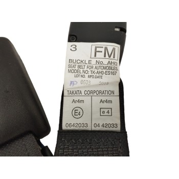 Recambio de enganche cinturon derecho para subaru forester 2.0 diesel cat referencia OEM IAM TKAH0ES167 TRASERO 