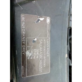 land rover discovery 4 del año 2012