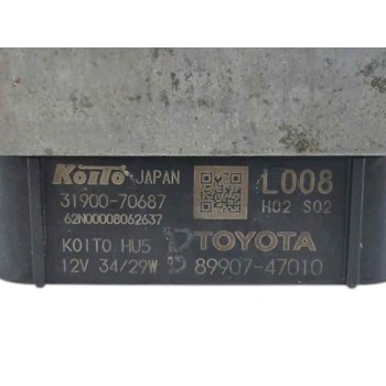 Recambio de centralita faros xenon para toyota prius 1.8 hybrid zvw50,zvw51,zvw50r referencia OEM IAM 8990747010 3190070687 IZQU