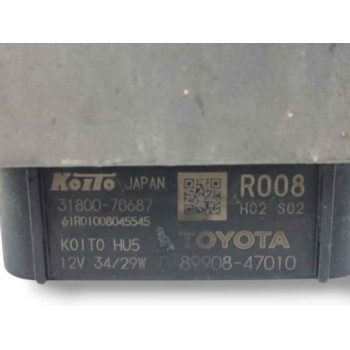 Recambio de centralita faros xenon para toyota prius 1.8 hybrid zvw50,zvw51,zvw50r referencia OEM IAM 8990847010 3180070687 DERE
