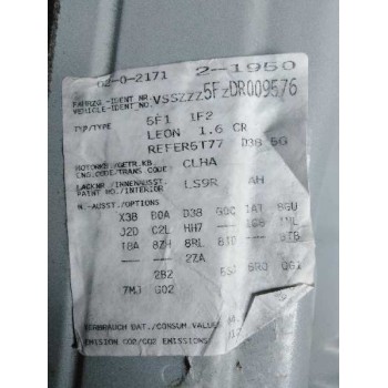 seat leon (5f1) del año 2013