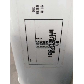 opel movano b furgoneta (x62) del año 2018