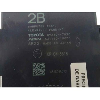 Recambio de modulo electronico para toyota prius 1.8 hybrid zvw50,zvw51,zvw50r referencia OEM IAM 8934047020 53111010030 