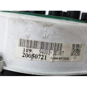 Recambio de cuadro instrumentos para kia sorento 2.5 crdi cat referencia OEM IAM 940033E087  