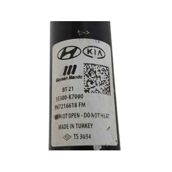 Recambio de amortiguador trasero izquierdo para hyundai i10 (ac3) (2020 - ...) 1.0 mpi referencia OEM IAM 55300K7000  