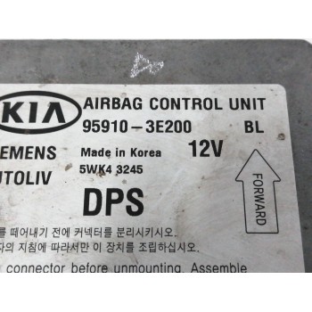 Recambio de centralita airbag para kia sorento 2.5 crdi cat referencia OEM IAM 959103E200 5WK43245 