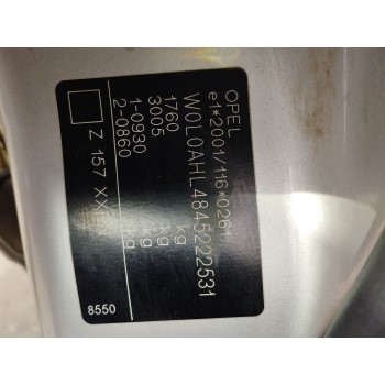 Recambio de carroceria corte para opel astra h berlina 1.6 16v referencia OEM IAM   