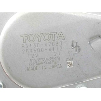 Recambio de motor limpia trasero para toyota prius 1.8 hybrid zvw50,zvw51,zvw50r referencia OEM IAM 8513047030 2596004112 