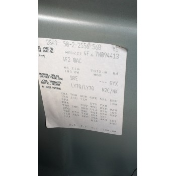 audi a6 berlina (4f2) del año 2007