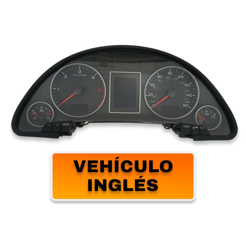 Recambio de cuadro instrumentos para audi a4 berlina (8e) 2.0 tdi 16v (103kw) referencia OEM IAM 8E0920951L VEHICULO INGLES 0263