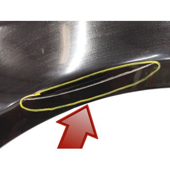 Recambio de aleta delantera izquierda para bmw serie 7 (e65/e66) 730d referencia OEM IAM 41357061661 OBSERVAR FOTOS 