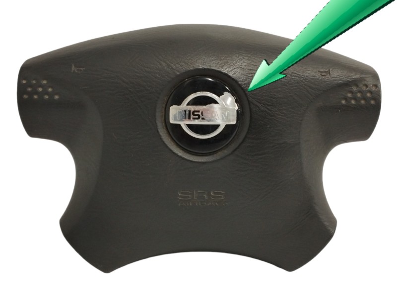 Recambio de airbag delantero izquierdo para nissan terrano/terrano.ii (r20) 2.7 turbodiesel referencia OEM IAM 98510AV600 OBSERV