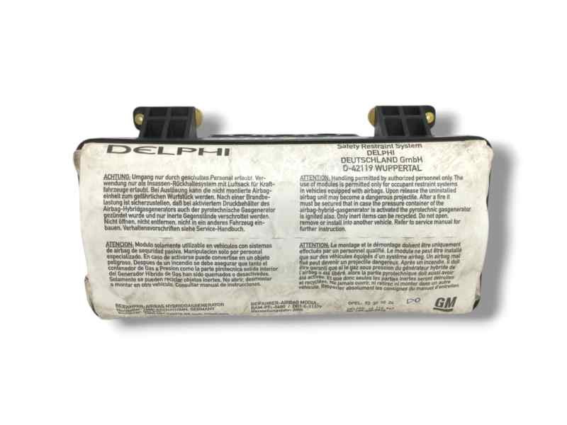 Recambio de airbag delantero derecho para opel tigra twin top 1.4 16v referencia OEM IAM 93335024 Recambio de airbag delantero derecho para opel tigra twin top 1.4 16v referencia OEM IAM 93335024