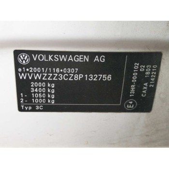 volkswagen passat berlina (3c2) del año 2008