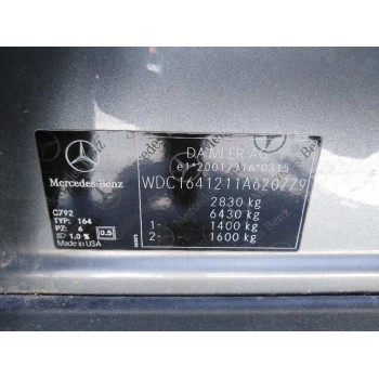 mercedes-benz clase m (w164) del año 2010