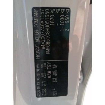 hyundai ioniq del año 2017